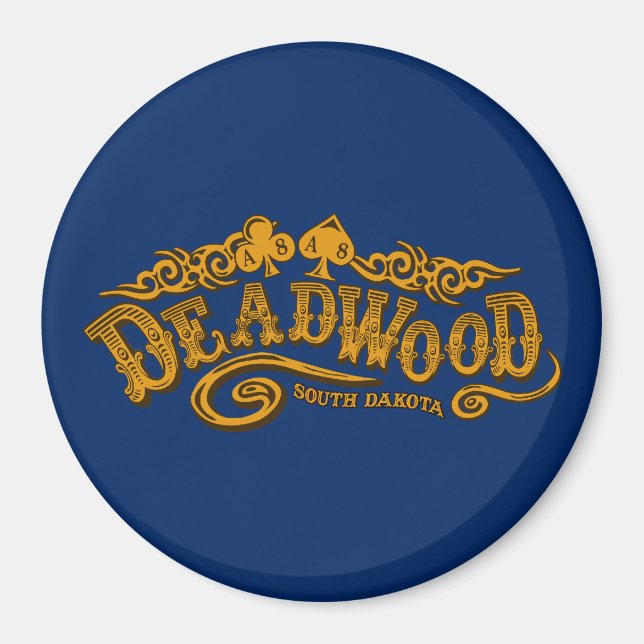 Deadwood Saloon Magnet (Framsidan)