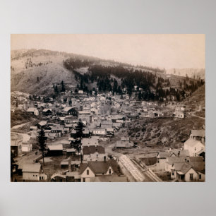 DEADWOOD, SOUTH DAKOTA 1888 NO. 2 POSTER