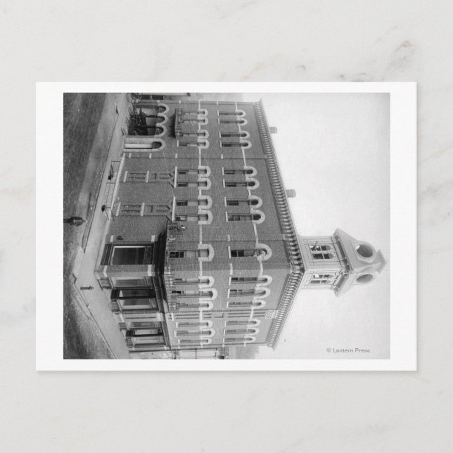 Deadwood, South Dakota City Hall Photograph Vykort (Framsida)