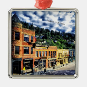 Deadwood, South Dakota Julgransprydnad Metall