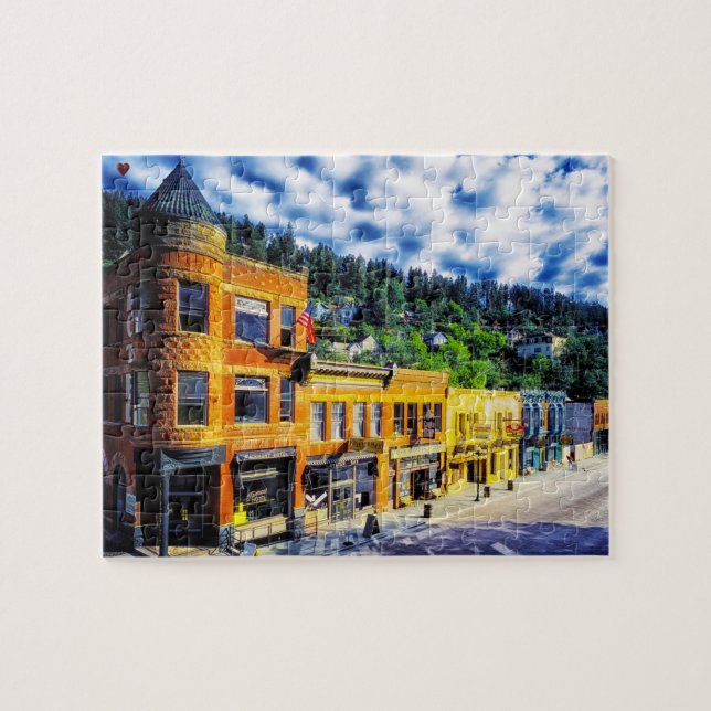 Deadwood South Dakota Pussel (Horisontell)