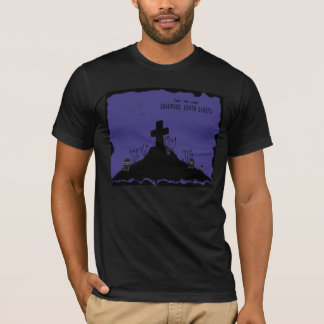 Deadwood South Dakota skräck natten T-shirt