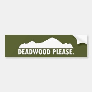 Deadwood South Dakota, tack Bildekal