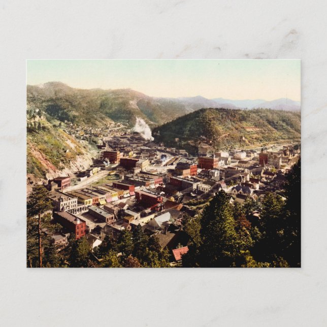 Deadwood South Dakota Vykort (Framsida)