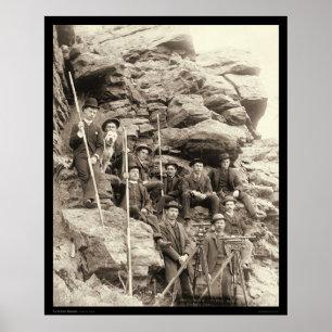 Deadwoodcentraljärnväg SD 1888 Poster