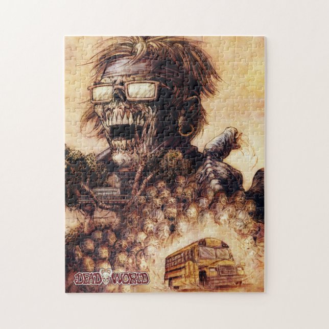 Deadworld Kräv Zombiepussel Pussel (Vertikal)