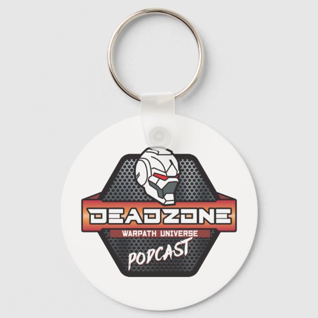 Deadzone the Podcast Keychain Nyckelring (Framsida)