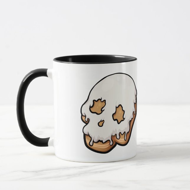 Deaely Sweet Skull Doughnut Mugg (Vänster)