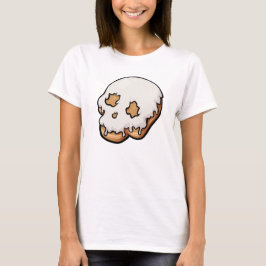 Deaely Sweet Skull Doughnut T Shirt