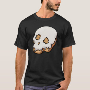 Deaely Sweet Skull Doughnut T Shirt