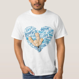 Deaf-Hand - Liebe-Herz T Shirt