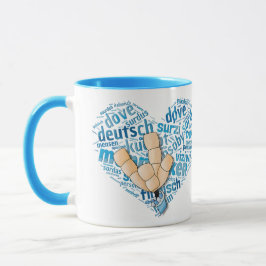 Deaf-Hand Mugg