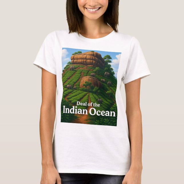 Deal i Indiska oceanen - Kvinnor i Tea Backe T Shirt (Framsida)