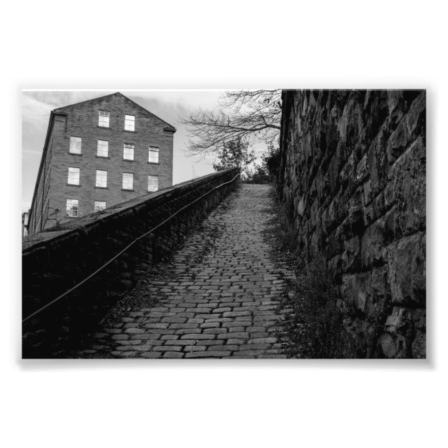 Dean Clough Ascent - Brandt ekar Fototryck (Framsidan)