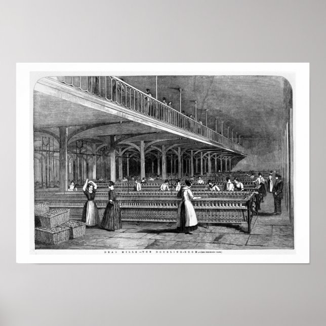Dean Mills - Doubling Room, 1851 (litho) Poster (Framsidan)