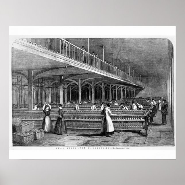 Dean Mills - Doubling Room, 1851 (litho) Poster (Framsidan)