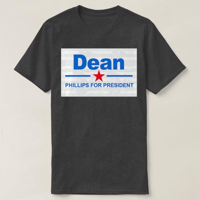 Dean Phillips till president T Shirt (Design framsida)