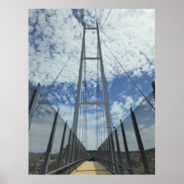 Dean Street Pedestrian Bridge Pathway to the Sky Poster