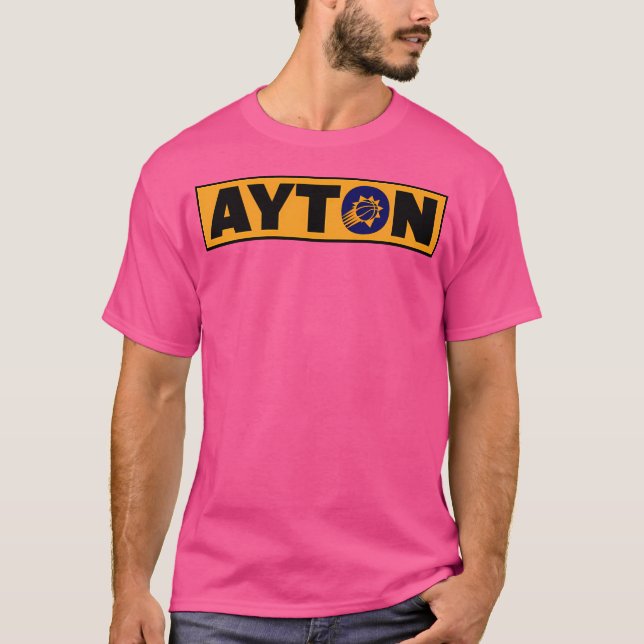Deandre Ayton - Phoenix Basketball T Shirt (Framsida)
