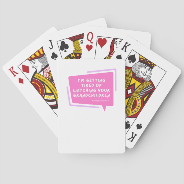 Deanna Day poker-spelkort Casinokort (Baksidan)