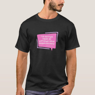 Deanna Day Tired bevakar morbarn Tshirt T Shirt