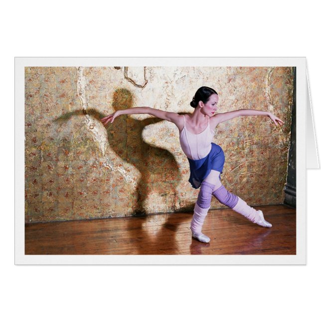 Deanna McBrearty - flyg av svanskörden Hälsningskort (Framsidan Horizontal)