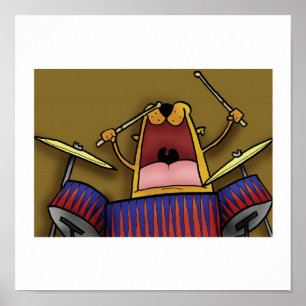 Deano leker trummar poster