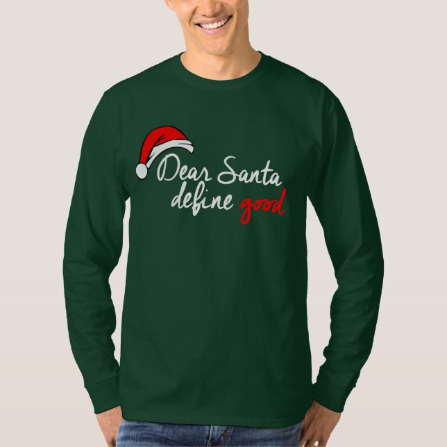 DEAR SANTA, DEFINIE BRA T-Shirt (Framsida)