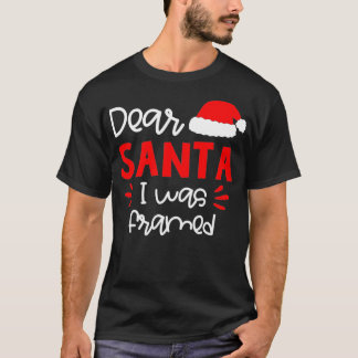 Dear Santa Funny Matching Family Christmas Pajama T Shirt