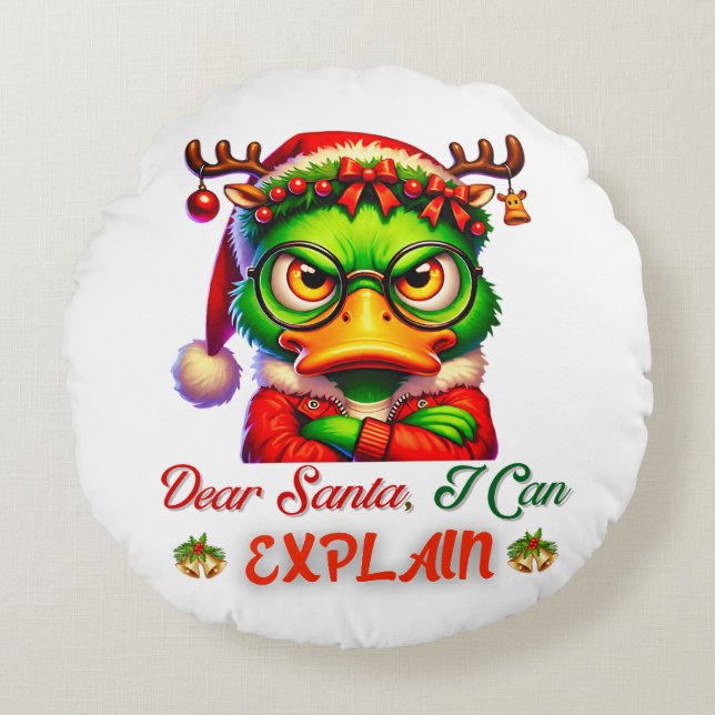 DEAR SANTA I KAN FÖRKLARA RUND KUDDE (Framsidan)