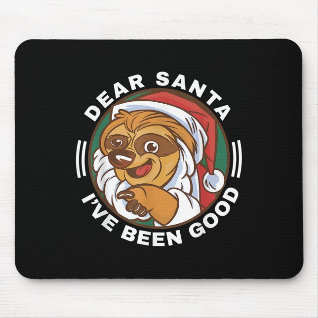 Dear Santa I've Been Good Quote Klaus Raccoon  Musmatta (Framsidan)