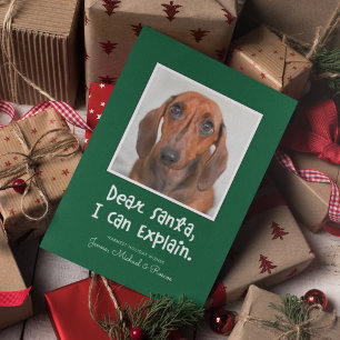 DEAR SANTA JAG KAN FÖRKLARA ATT DU LÄGGER TILL fot