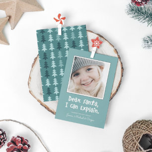 DEAR SANTA JAG KAN FÖRKLARA ATT DU LÄGGER TILL fot