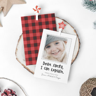 DEAR SANTA JAG KAN FÖRKLARA ATT DU LÄGGER TILL fot