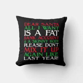Dear Santa Kudde