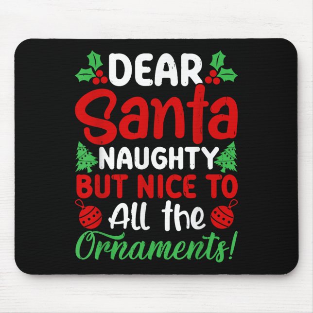 Dear Santa Naughty But Nice To All The Christmas O Musmatta (Framsidan)