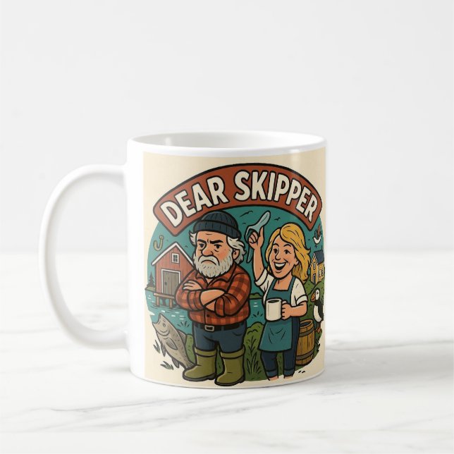 Dear Skipper  Kaffemugg (Vänster)