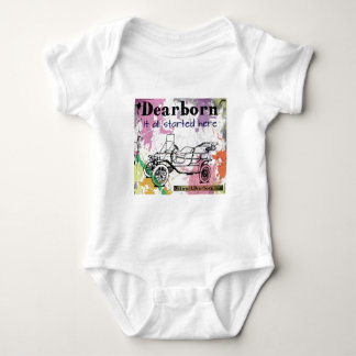 Dearborn - det allt som här startas - dräkt t shirt