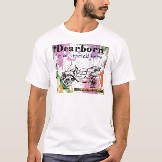 Dearborn - det allt som här startas - dräkt t-shirt