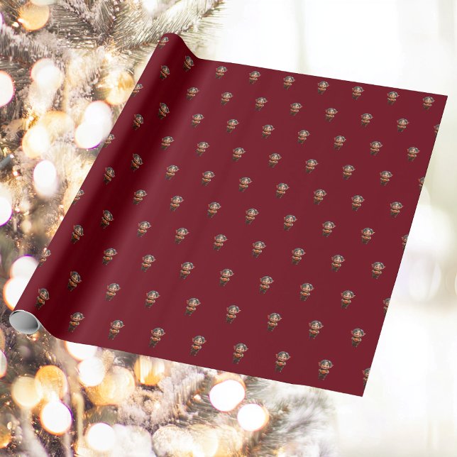 Dearie jul Elf Wrapping Papper Presentpapper (Skapare uppladdad)