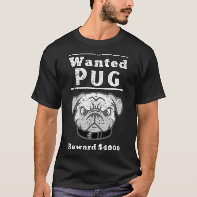 Death Metal Puggen T Shirt (Framsida)