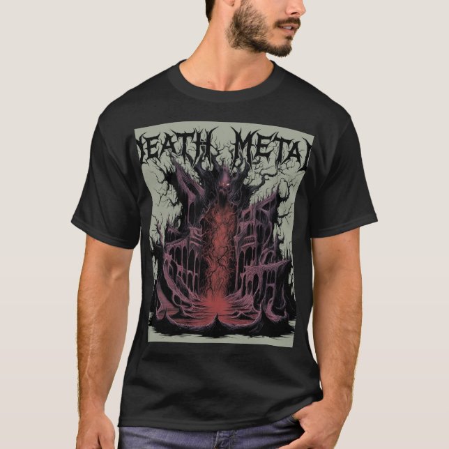 Death Metal T-shirt (Framsida)