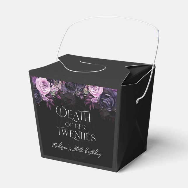 Death Of Her Twenties 30th Birthday Party Presentaskar (Framsidan Sidan)