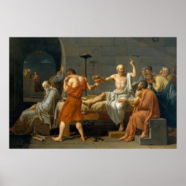 Death Of Socrates Poster (Framsidan)