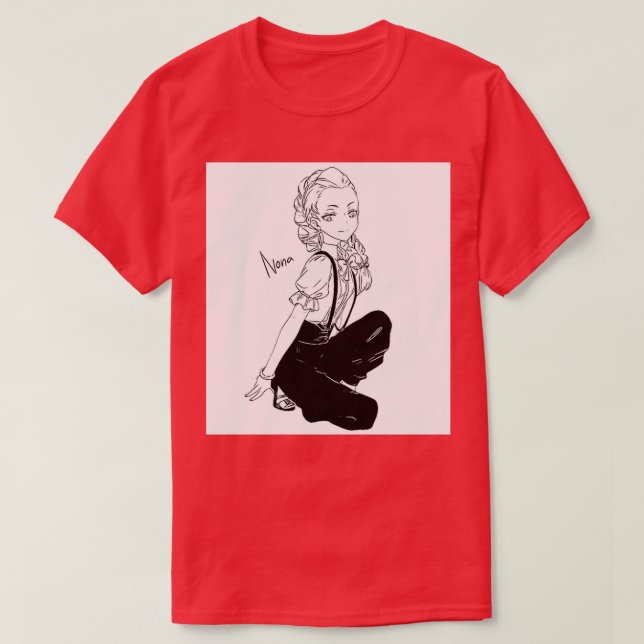 Death Parade Nona Mono Classic TShirt T Shirt (Design framsida)