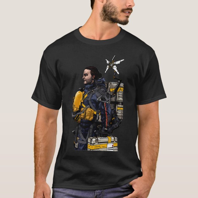 Death Stranding Band T Shirt (Framsida)