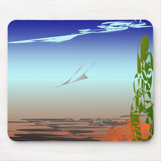 Death Valley fluga över Mousepad Musmatta (Framsidan)