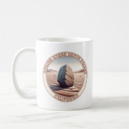 Death Valley Kalifornien Seglande Sten Kaffemugg