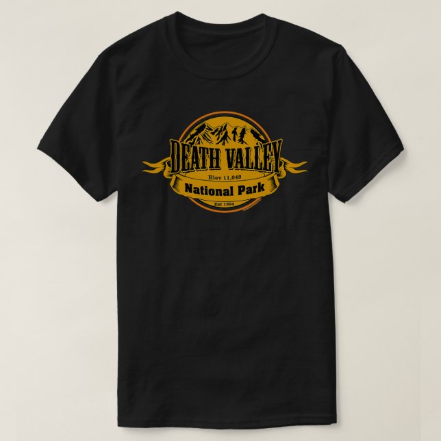Death Valley National Park California 3 T Shirt (Design framsida)