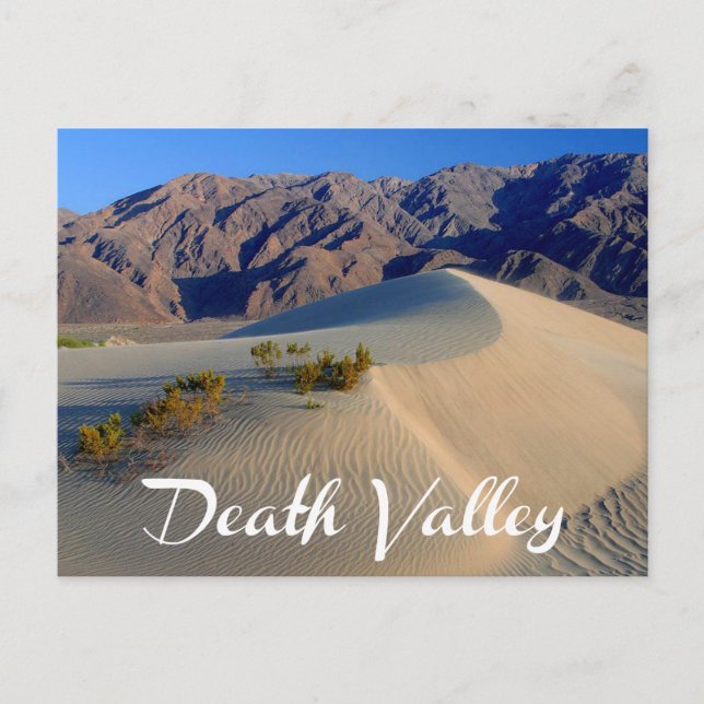 Death Valley National Park, California Postcard Vykort (Framsida)